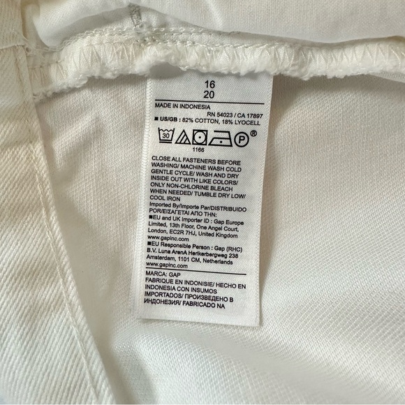 Gap × DÔEN High Rise Pleated Trousers in New Off White | 16 | NWT - Picture 12 of 16